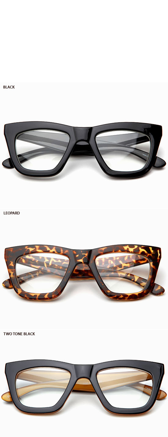 oversized wayfarer eyeglasses